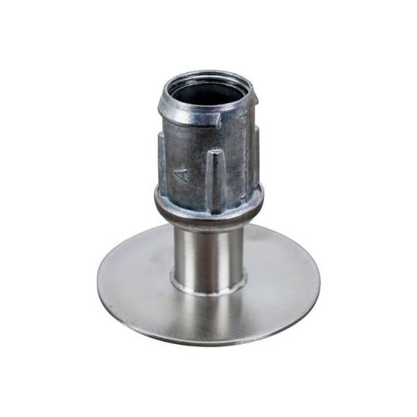 Allpoints 263718 Kason 61651000358 Insert, Round Foot- Stainless Steel For Kason